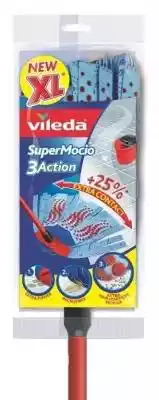 Mop VILEDA SuperMocio 3 Action Velour Podobne : Drążek do szczotki VILEDA AHVILD128747000 - 1428568