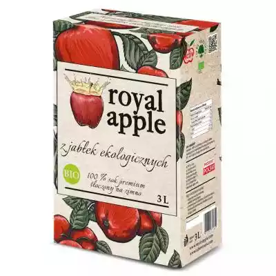 Royal Apple - Bio Sok jabłkowy tłoczony karton