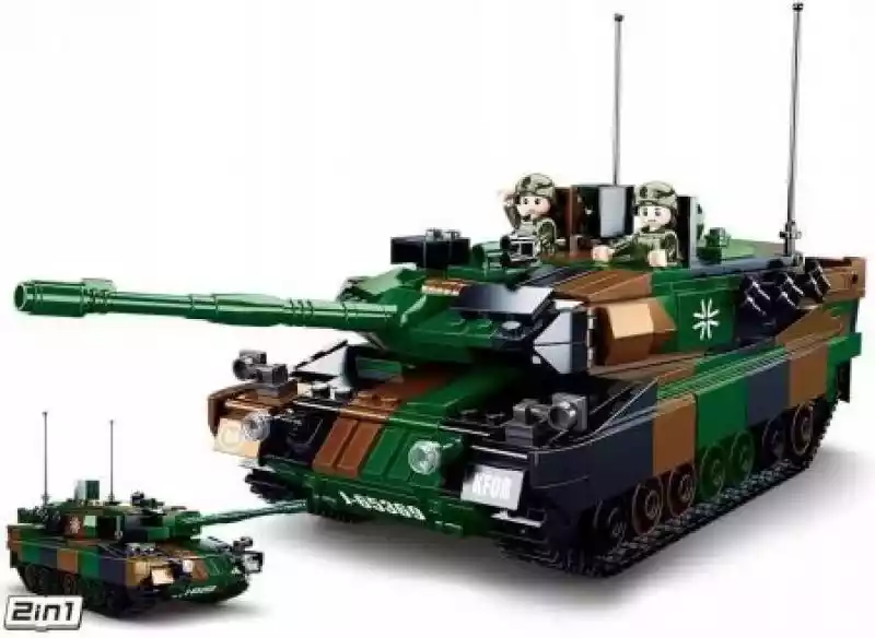 Sluban Klocki Mb Czołg Niemiecki Leopard 2A5  ceny i opinie