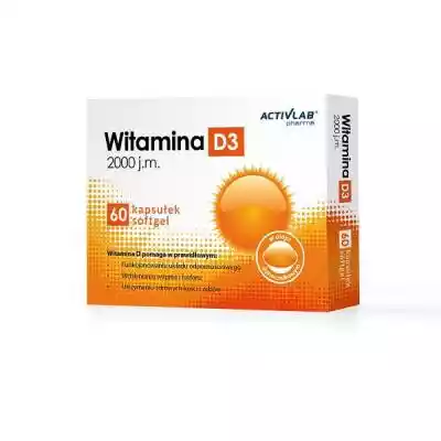 ACTIVLAB - Witamina D3 2000 Podobne : ACTIVLAB - Witamina C 1500 mg tabletki musujące - 66385