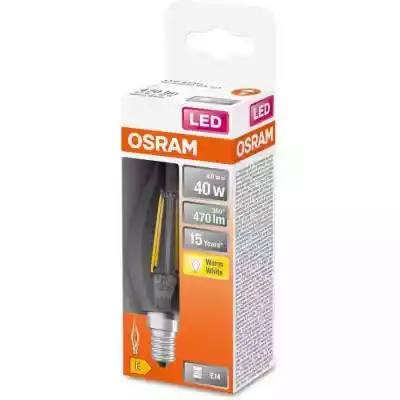 OSRAM - Żarówka LED BA 40 non-dim 4W 270 Artykuły dla domu > Wyposażenie domu > Oświetlenie