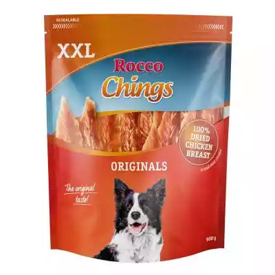 Rocco Chings XXL - Suszona pierś z kurcz Podobne : Rocco Sticks - Wołowina i kurczak, 12 sztuk (120g) - 345378