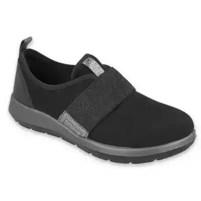 .. Befado obuwie damskie w kolorze czarnym to model butów wykonany z myślą o wygodzie użytkowania. Materiał,  z którego zostały one wyprodukowane,  to połączenie gładkiej tkaniny,  zapewniającej komfort noszenia oraz materiału syntetycznego na podeszwie,  której wysokość wynosi 3 cm.. Buty
