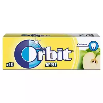 Orbit Apple Guma do żucia bez cukru 14 g Artykuły spożywcze > Słodycze > Gumy do żucia
