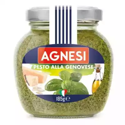 Agnesi - Sos z bazylią pesto alla genove Produkty spożywcze, przekąski/Sosy, przeciery/Gotowe sosy, fixy, pesto