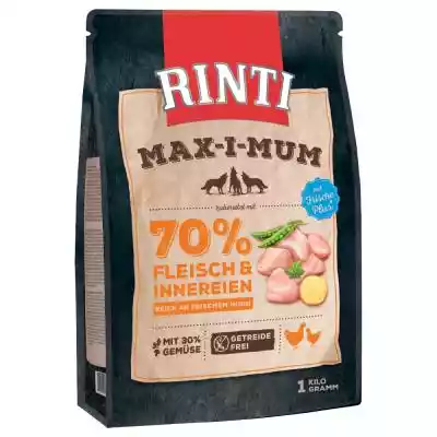 Rinti Max-i-mum, kurczak - 1 kg Psy / Karma sucha dla psa / RINTI / RINTI Max-i-mum