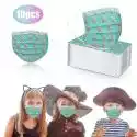 Mssugar Dziecięca maska dziecięca Jednorazowa maska na twarz Przemysłowa 3-warstwowa maska na ucho