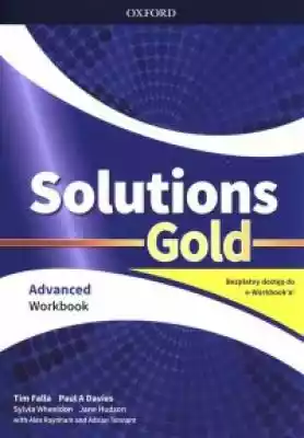 Solutions Gold Advanced WB + e-book Podobne : Pioneer Plus Pre-Intermediate Students Book. Szkoła ponadgimnazjalna - 724126