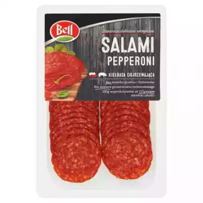 Bell - Salami pepperoni plastry Podobne : Bell - Kiełbasa salami z orzechami laskowymi - 222676