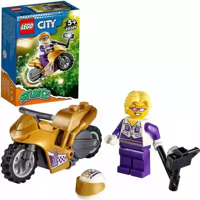 Lego City 60309 Selfie na motocyklu kask Podobne : Lego City Selfie na motocyklu kaskaderskim 60309 - 875020