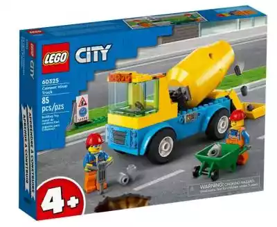 Lego City Ciężarówka z betoniarką 60325 Dziecko > Zabawki > Klocki