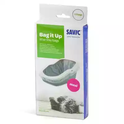 Savic worki do kuwety Bag it Up - Maxi,  Podobne : Savic Comfort Nappy pieluchy dla psa, 12 sztuk - Rozm. 6 - 338949