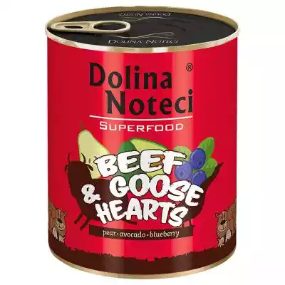 Dolina Noteci Superfood, 12 x 800 g - Wo Podobne : DOLINA NOTECI Superfood z wołowiną i sercami z gęsi - mokra karma dla psa - 800g - 89717