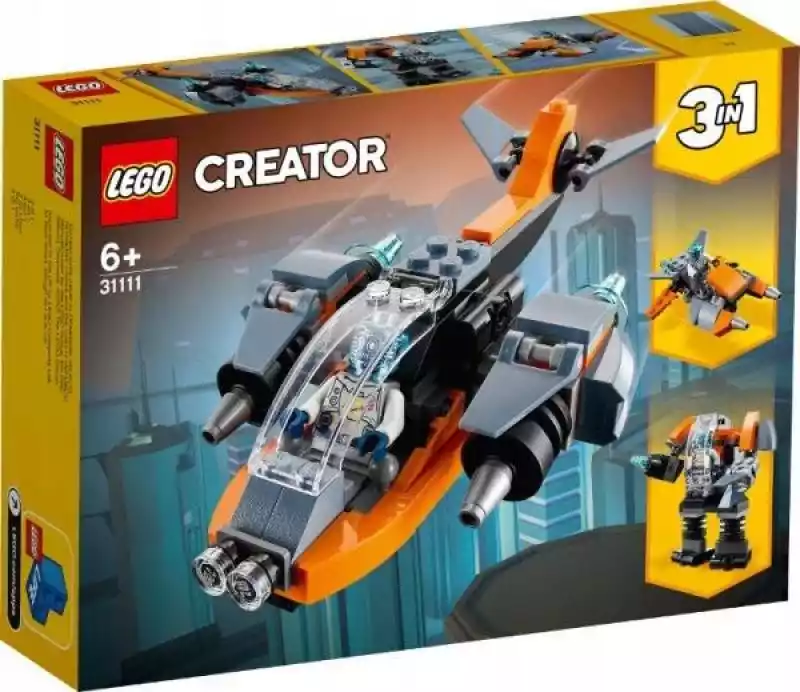 Lego 31111 Creator Cyberdron p4  ceny i opinie