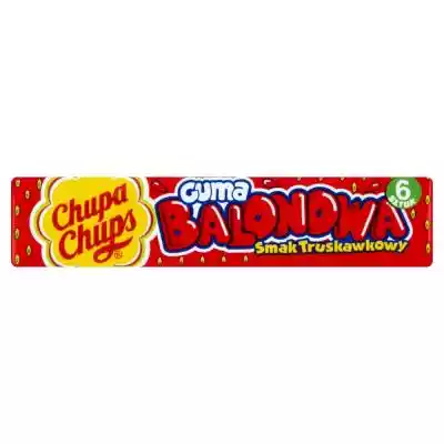 Chupa Chups Guma balonowa smak truskawko Artykuły spożywcze > Słodycze > Cukierki