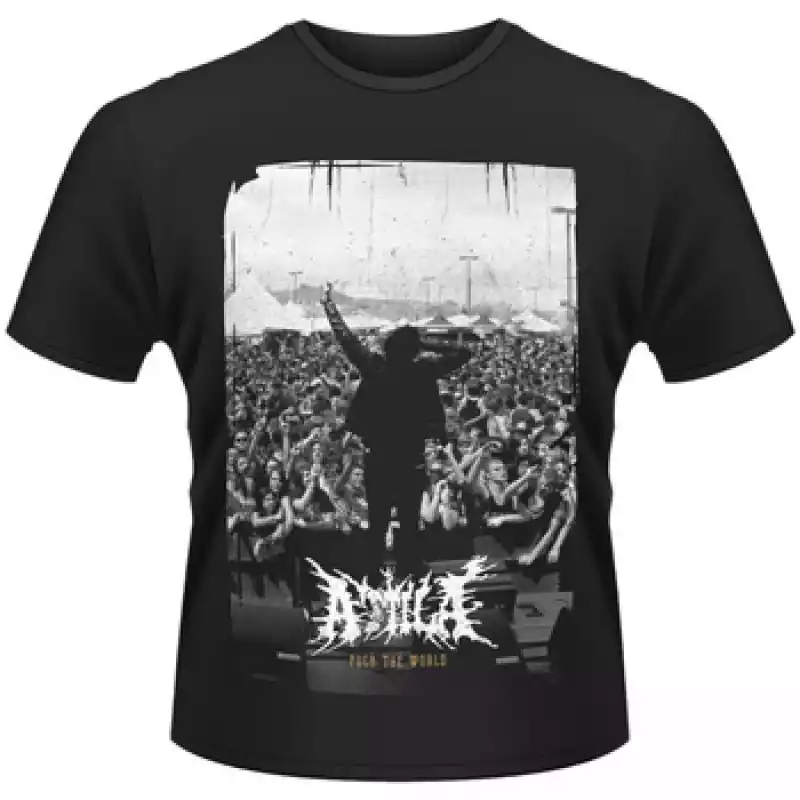 T-shirty z krótkim rękawem Phd  Attila - Crowd podkoszulek Phd ceny i opinie
