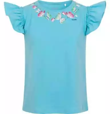 Bluzka z krótkim rękawem dla dziewczynki Podobne : Bluzka z długim rękawem, piaskowa, elastyczna tkanina wiskozowa, dopasowana z okrągłym dekoltem - sklep z odzieżą damską More'moi - 2517