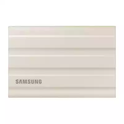 Dysk SSD Samsung T7 Shield 1TB MU-PE1T0K/EU beżowy Niezwykła trwałość Szybki,  odporny,  poręczny. Oto nowy przenośny dysk SSD Samsung T7 Shield 1TB MU-PE1T0K/EU beżowy,  który sprawdzi się podczas podroży,  nawet w trudnych warunkach pogodowych. Szybkość działania i trwałość to praktyczne