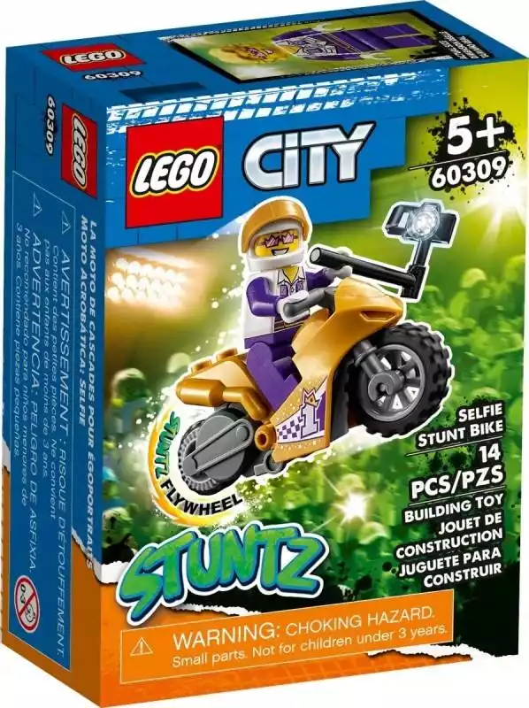 Lego 60309 City Selfie na motocyklu kaskaderskim  ceny i opinie