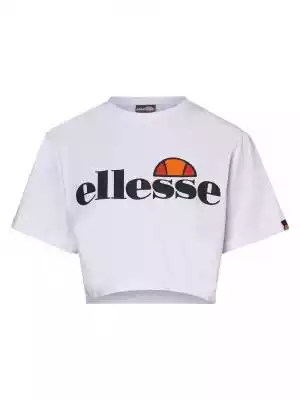 ellesse - T-shirt damski, biały Podobne : Damski t-shirt z krótkim rękawem, z kotem, kremowy - 29723