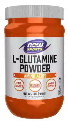 NOW Foods L-Glutamina w proszku 1 lbs (4 Podobne : Solaray L-Glutamina, 500 mg, 50 kapsli (opakowanie po 6 sztuk) - 2746426