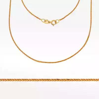 Łańcuszek ze złota 60cm lisi ogon pełny Biżuteria złota > Łańcuszki złote