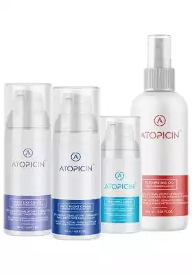 Atopicin - zestaw do twarzy do skóry ato Podobne : Atopicin - olejek myjący do twarzy przy skórze atopowej - 730
