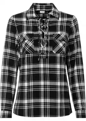 Bluzka w kratę Podobne : Krótki płaszcz w kratę PL16 (multicolour) - 124253