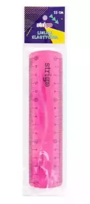Linijka elastyczna Strigo 15 cm różowa Podobne : Przezroczysta elastyczna linijka 30cm z zerem na ś - 1912578