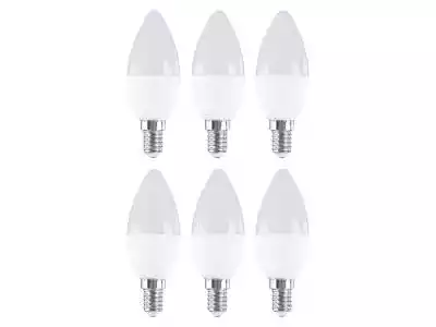 LIVARNO home Zestaw 6 żarówek LED (Świec Podobne : ŚWIECA MARMURKOWA O ZAPACHU MALINOWA PANNA COTTA - 955