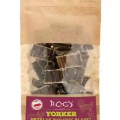 Rogy – Yorker przełyk wołowy płaski – 80 Podobne : Rogy – Yorker płuco wołowe kostka – 50g przysmak dla psa - 45643