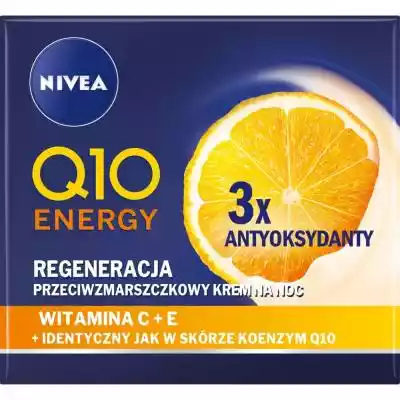 Nivea Q10 Energy Regeneracja Przeciwzmar Drogeria, kosmetyki i zdrowie > Kosmetyki pielęgnacyjne > Do twarzy