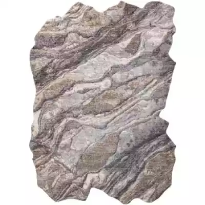 Dywany Rugsx  Dywan TINE 75313B Skała,  kamień - nowoczesny,  ni 160x220 cm  Szary  160x220 cm.