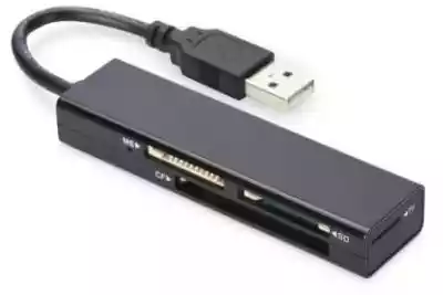 EDNET Czytnik kart 4-portowy USB 2.0 Hig Podobne : Esperanza Uniwersalny czytnik kart pamięci MINI 2.0 EA134K - 209211