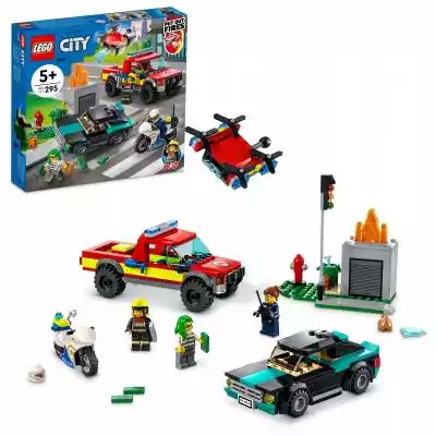 Lego City 60319 Akcja strażacka i policy Podobne : Lego City 60319 Akcja strażacka i policyjny - 3080323