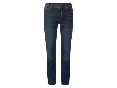 LIVERGY Jeansy męskie z bawełną, Slim Fi Podobne : LIVERGY Jeansy termiczne męskie, straight fit (52 (36/32), Ciemnoszary) - 807255