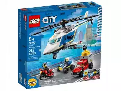 Lego City 60243 Pościg helikopterem poli serie akcesoriow mocowanych