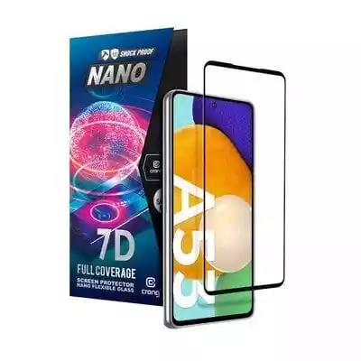 Szkło hartowane CRONG 7D Nano Flexible G Podobne : Szkło hartowane CRONG 7D Nano Flexible Glass do Samsung Galaxy A53 5G - 1483783