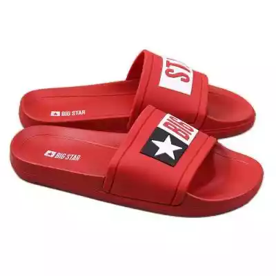 Prezentowane klapki marki BIG STAR to połączenie nowoczesnego designu i najwyższej jakości wykonania. Klapki są lekkie,  idealnie sprawdzą się w codziennym aktywnym użytkowaniu. Wkładka obuwia jest anatomicznie wyprofilowana co zdecydowanie zwiększa wygodę Klapki plażowe gumowe czerwone Bi