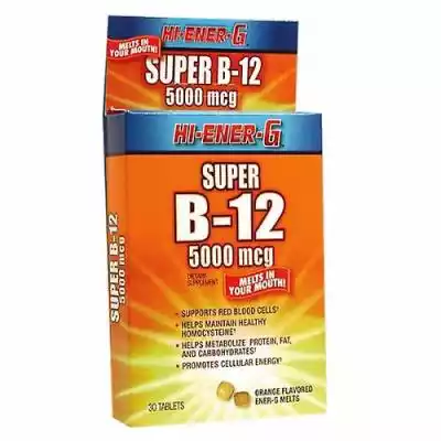 Windmill Health Vitamin B12 Hi Ener G Super,  30 tabletek (opakowanie 4)