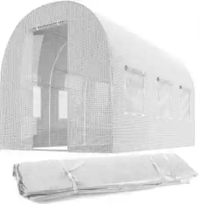 Folia na tunel ogrodowy 2x3m (6m2) biała Podobne : Tunel Foliowy Ogrodowy Szklarnia 2x4,5m Folia 9m2 - 7255