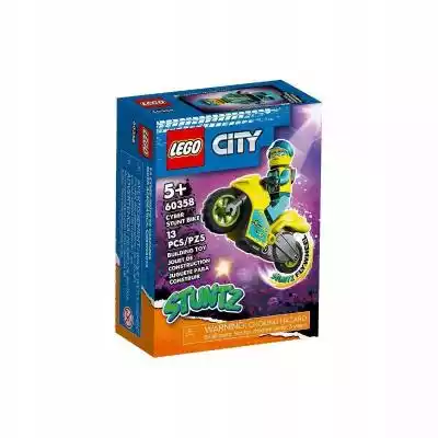 Lego City Stuntz Cybermotocykl Kaskaderski 5+
