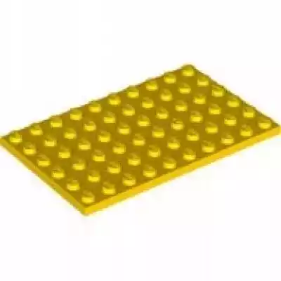 Lego płytka 6x10 żółta 3033 Nowa
