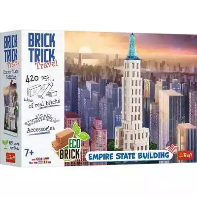 Trefl Klocki Brick Trick Podróże Empire  Podobne : Brick Trick Travel Malbork XXL Trefl 61547 - 1218738