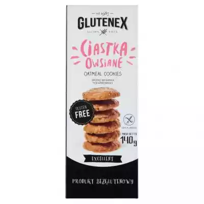 GLUTENEX - Ciastka owsiane Podobne : Ciastka z Beskidów - Ciastka z orzechem arachidowym dekorowane czekoladą - 233447