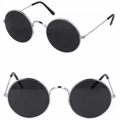 Okulary przeciwsłoneczne lenonki okrągłe