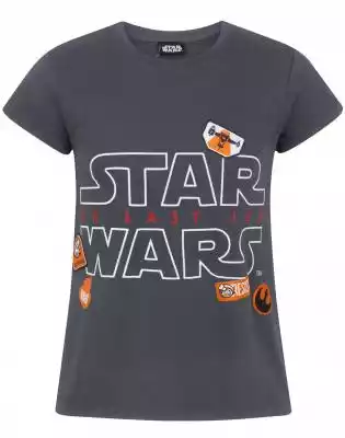 Koszulka Star Wars dziecięca | Dziewczyn Podobne : Koszulka Star Wars dziecięca | Dziewczyny The Last Jedi Odznaki Szary Top 11-12 Years - 2730789