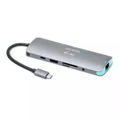 DICOTA Stacja dokująca USB-C Przenośna 8 Podobne : Stacja ładująca ULANZI OP-2 do Dji Osmo Pocket - 1385369
