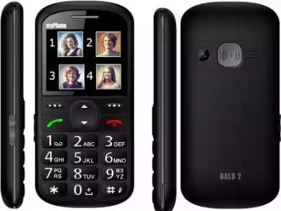 MyPhone Halo 2 Czarny Klasyczne telefony komórkowe