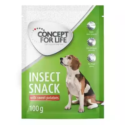 Concept for Life Insect Snack, bataty -  Podobne : Concept for Life All Cats 10+ w sosie - 48 x 85 g - 340267